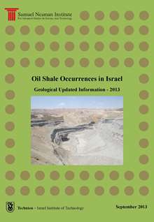 Oil Shale Occurrences in Israel - Geological Updated information