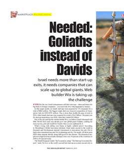 Needed: Goliaths instead of Davids