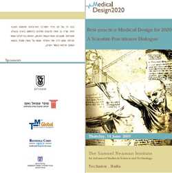 Medical design 2020: Academical-practical dialogue