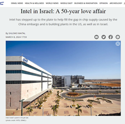 Intel in Israel: A 50-year love affair