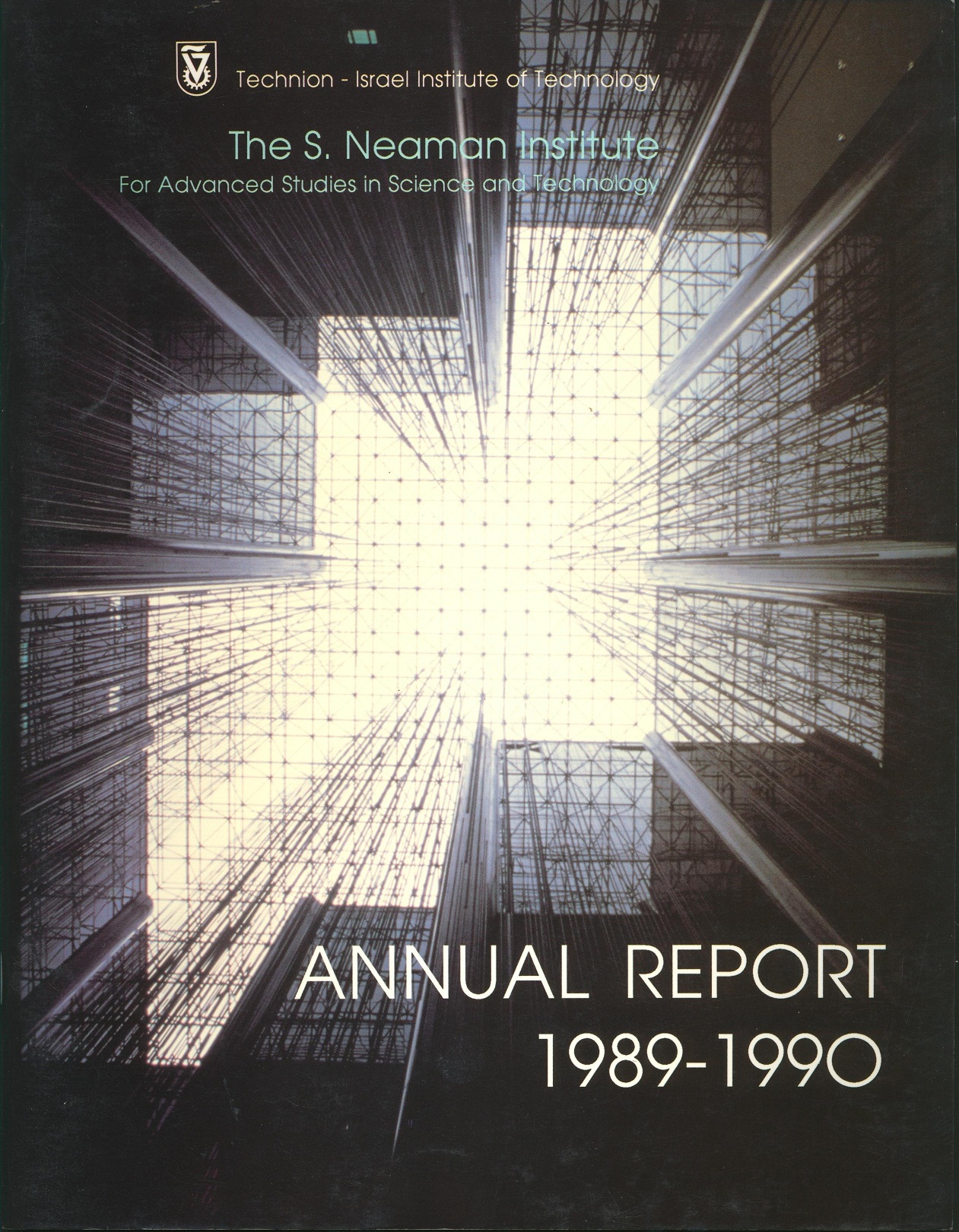 Annual Report 1989-1990 Samuel Neaman Institute