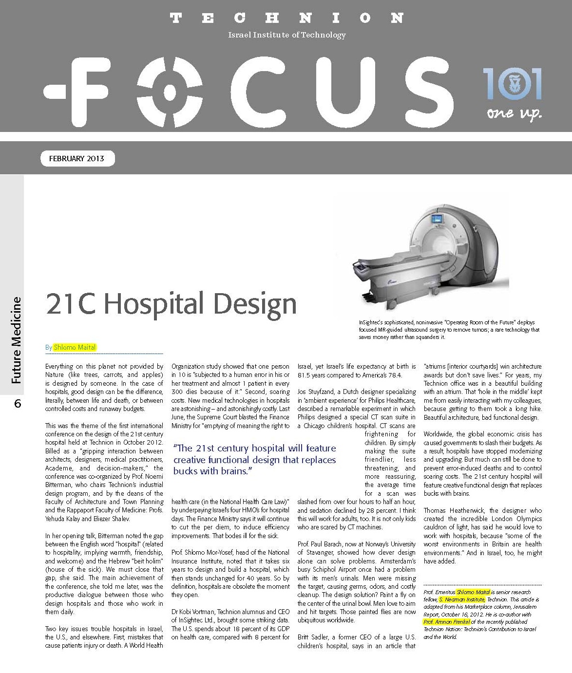 21C Hospital Design