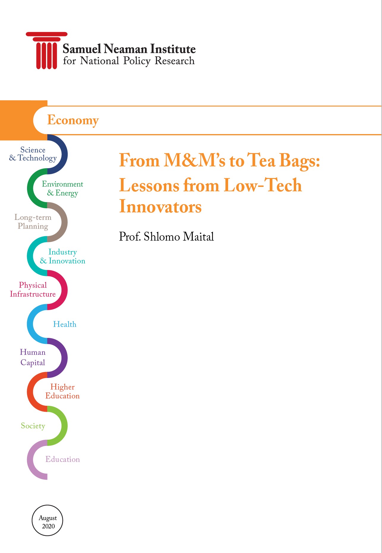 מ-M&Ms לשקיות תה—לקחים מחדשנות low-tech