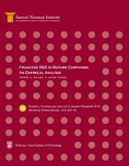 Financing R&D in Mature Companies: An Empirical Analysis, Science, Technology and the Economy Program (STE) - Working Papers Series STE-WP-10